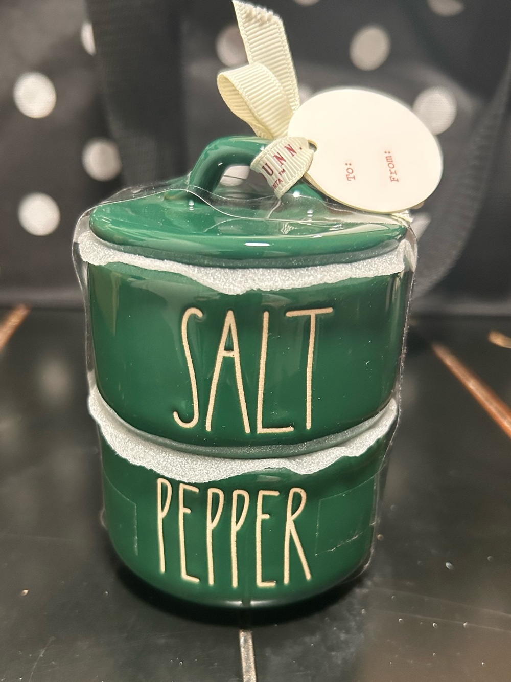 NEW Rae Dunn Salt & Pepper Shakers
